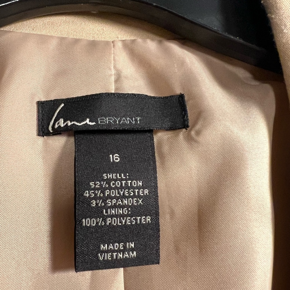 Lane Bryant Classic Beige Suit - Picture 6 of 7